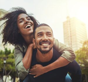Couple in the city