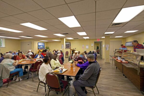 Armory Plaza cafeteria