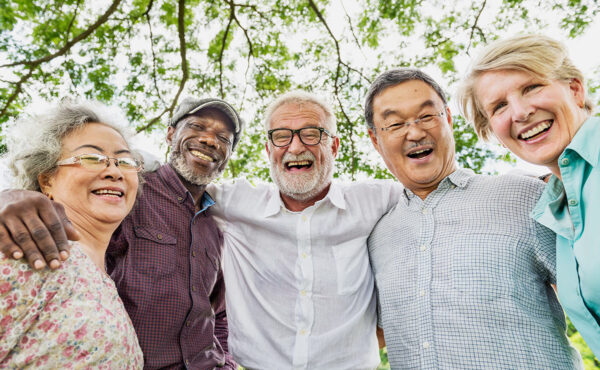 Armory Plaza senior friends