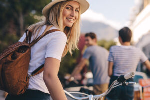 Horizon Heights friends biking