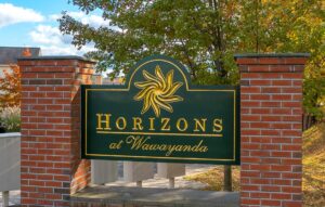 Horizons at Wawayanda sign