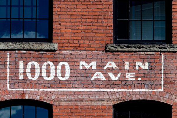 The Mill On Main sign