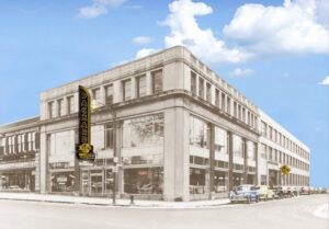 Packard Building retro