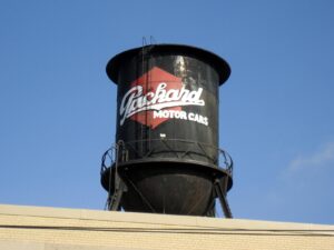 Packard Building water tower