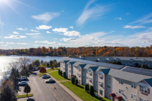 Senior Horizons at Scales Plaza aerial