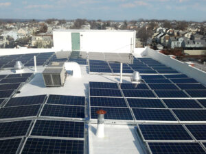Zion Court solar roof